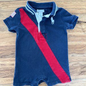 Ralph Lauren Romper size 9 mths